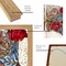 Large Framed Corporate Office Decor Wall Art Canvas 40x60 Inch - William Morris - Red White